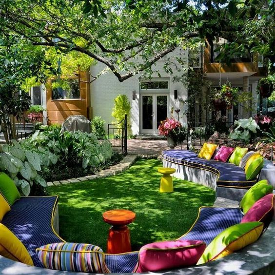 clever ways brighten garden