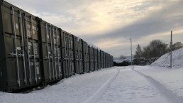 Beyond Storage Ross-On-Wye in Snow
