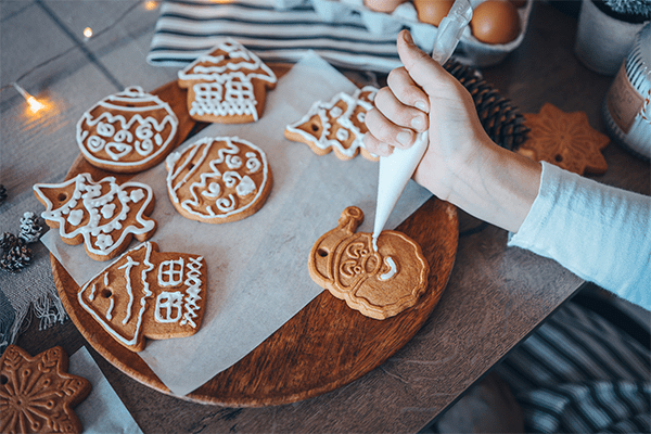 homemade gingerbread decorations